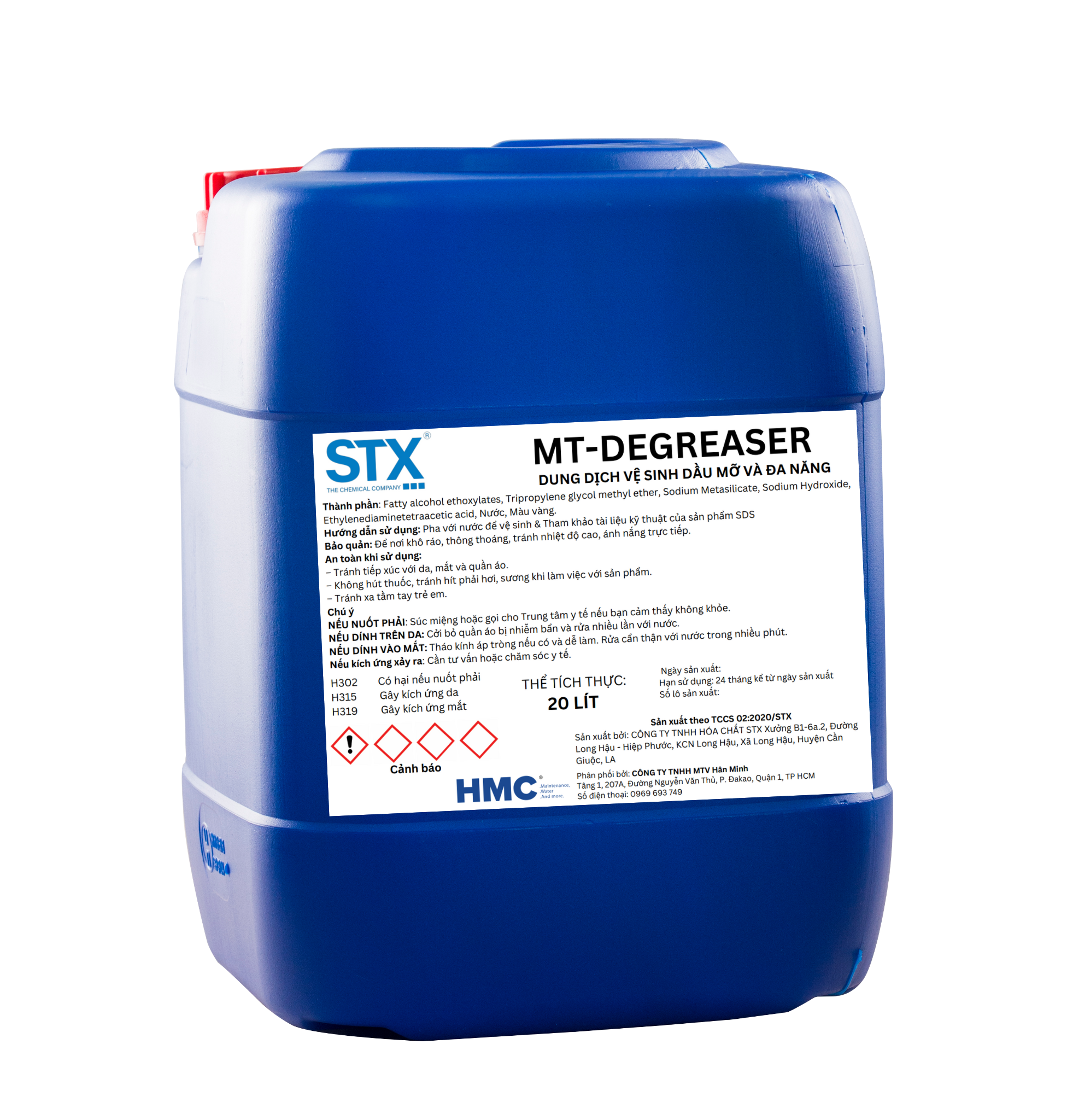 Dung dịch tẩy rửa dầu mỡ đa năng MT - DEGREASER